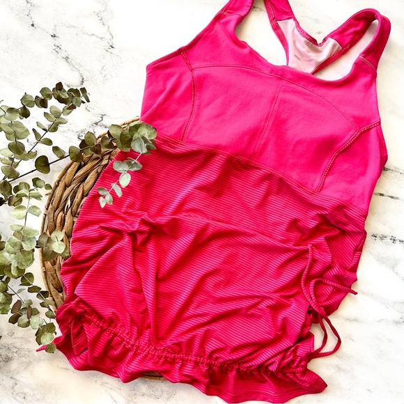 Athleta Tops - Athleta Womens Hot Pink Exercise Tank Top